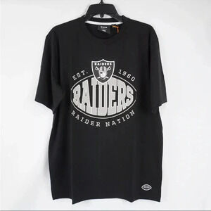 BOSS X NFL Las Vegas Raiders T-Shirts In Black